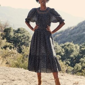 NWOT DOEN Isidore Dress in Black Parc Monceau M